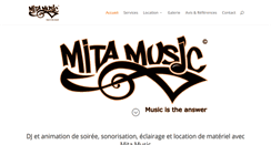 Desktop Screenshot of mitamusic.com